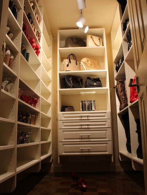 Shoe Closet With Grow Room Melanie Johnsons Closets